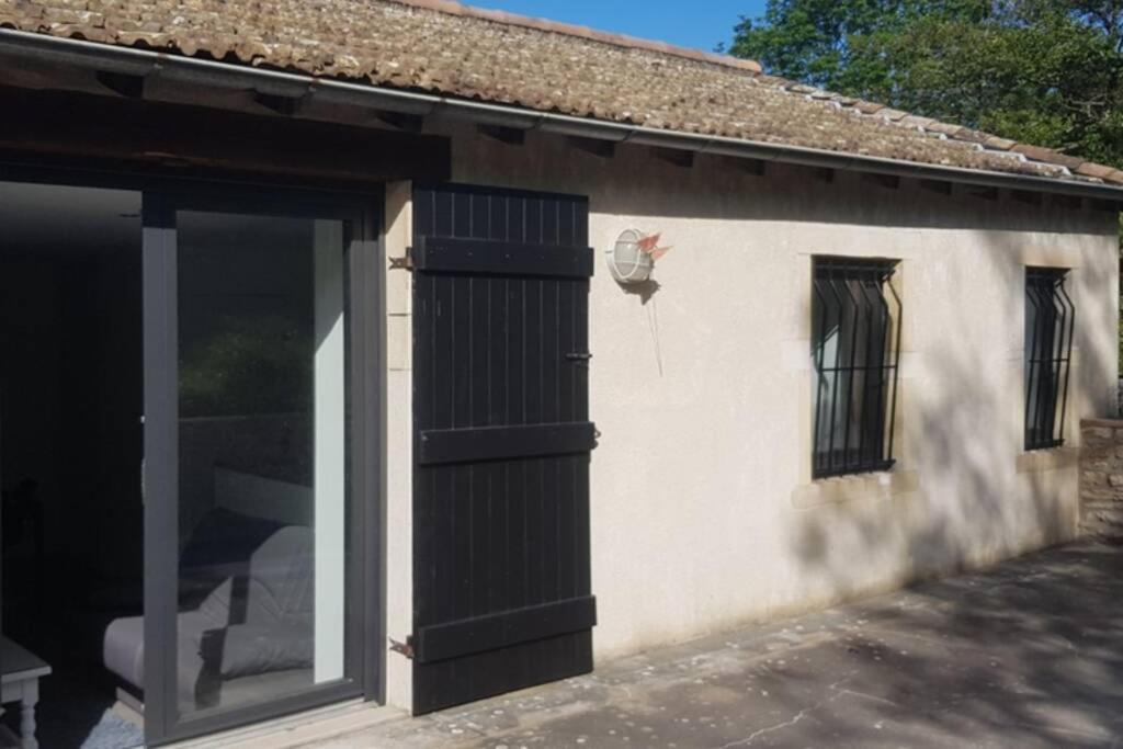 Maisonnette sur la Voie Verte à Berzé la Ville Villa Exterior foto